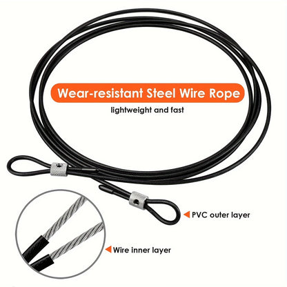 Adjustable Jump Rope With Smooth Ball Bearings