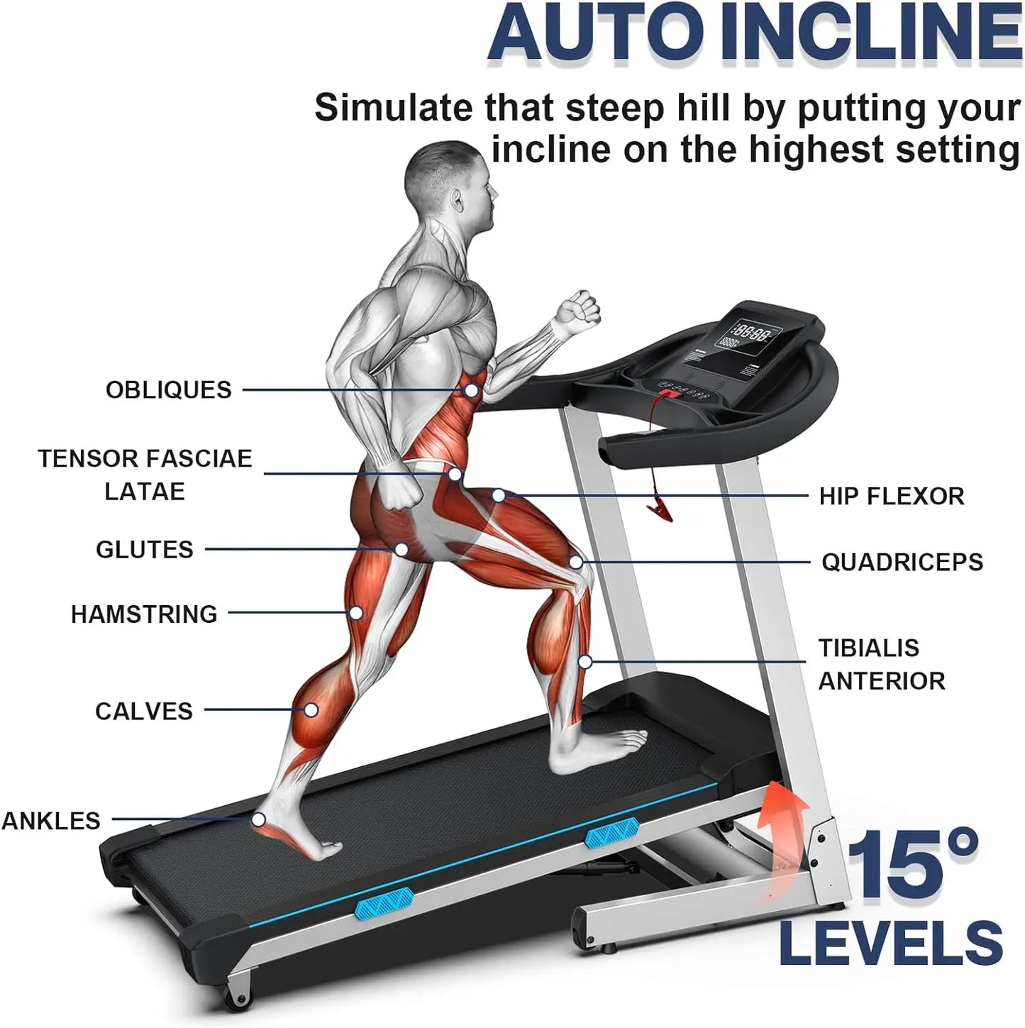 Home Gym Treadmill 3.5HP