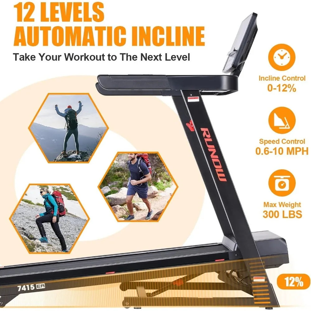 Treadmill For Home Walking And Running Foldable