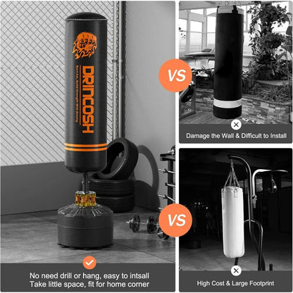 Heavy Punching Bag With Stand