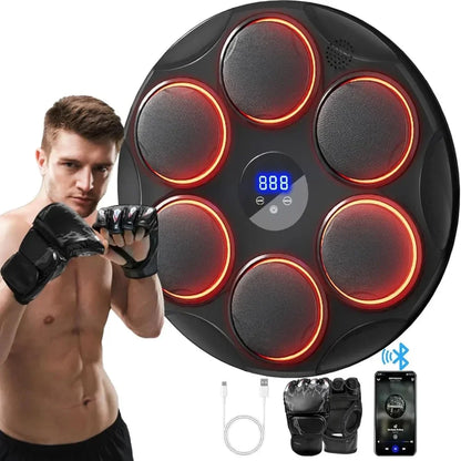 Music Boxing Machine With Boxings Gloves