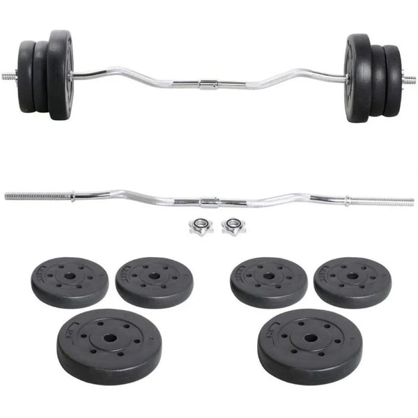 Weight Set Curl Bar
