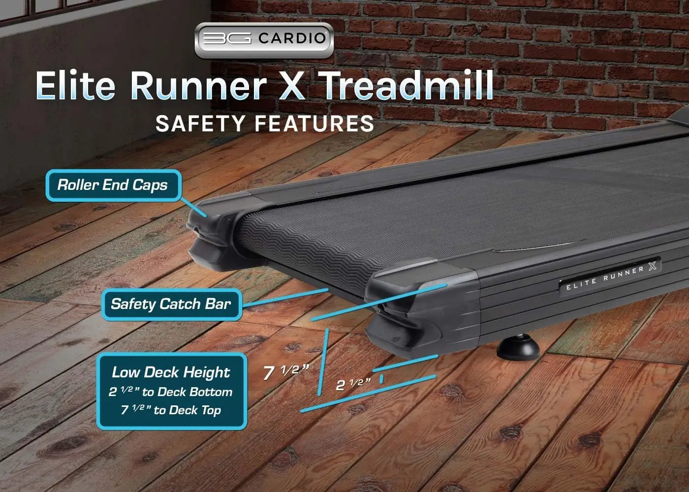 Cardio Elite Runner Treadmill  Commercial