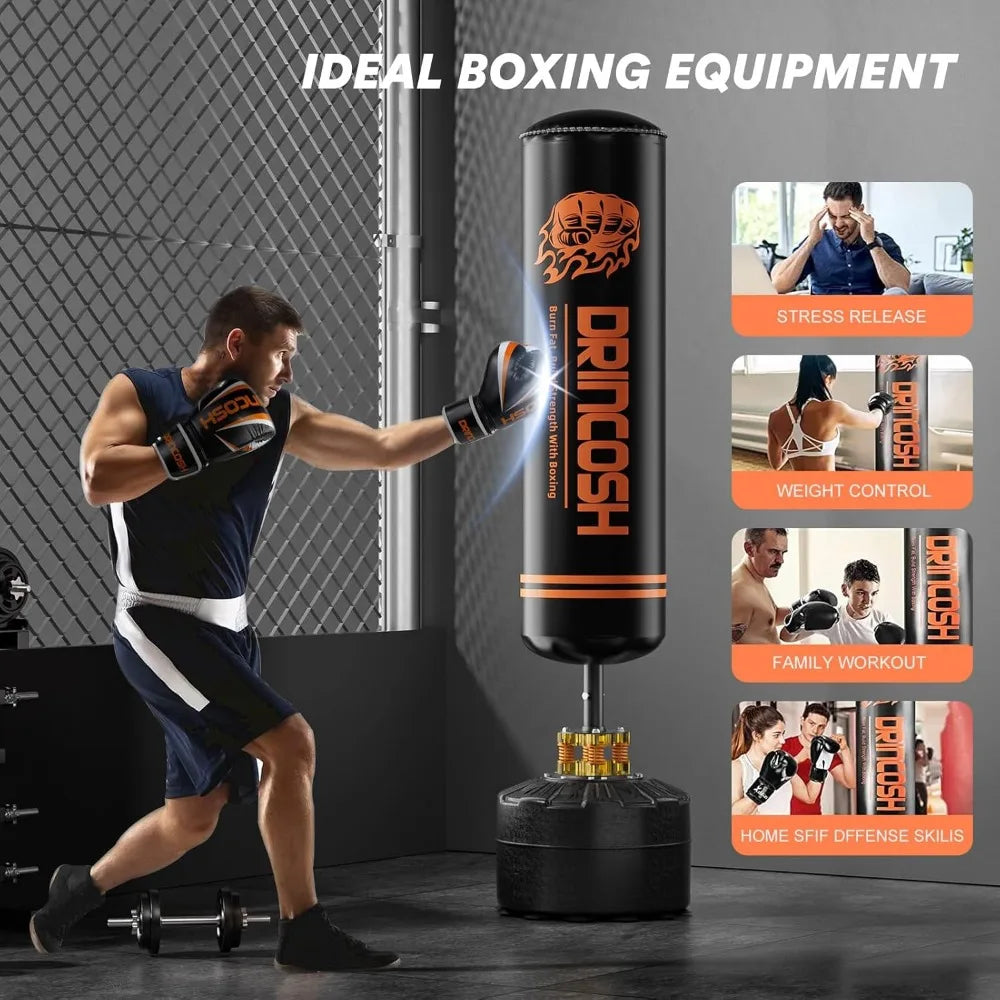 Heavy Punching Bag With Stand