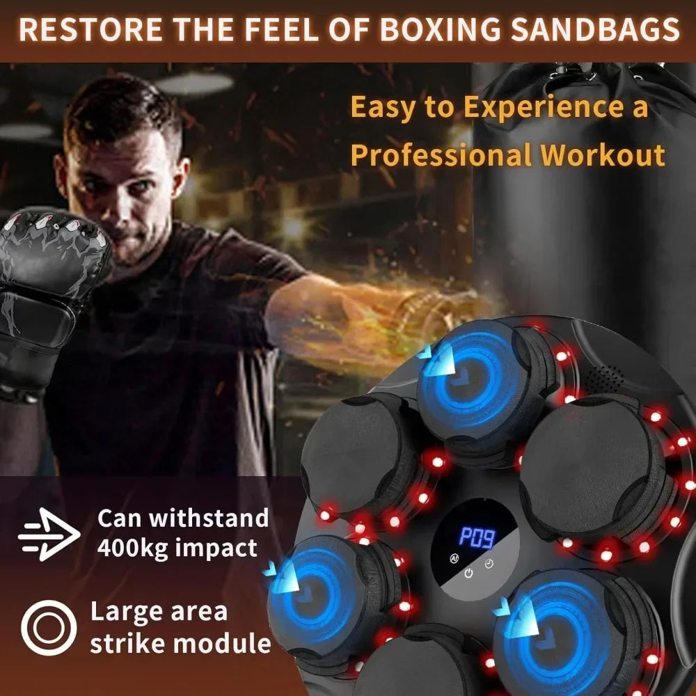 Music Boxing Machine With Boxings Gloves