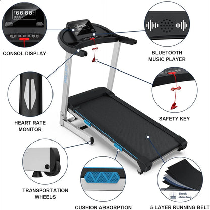 Home Gym Treadmill 3.5HP