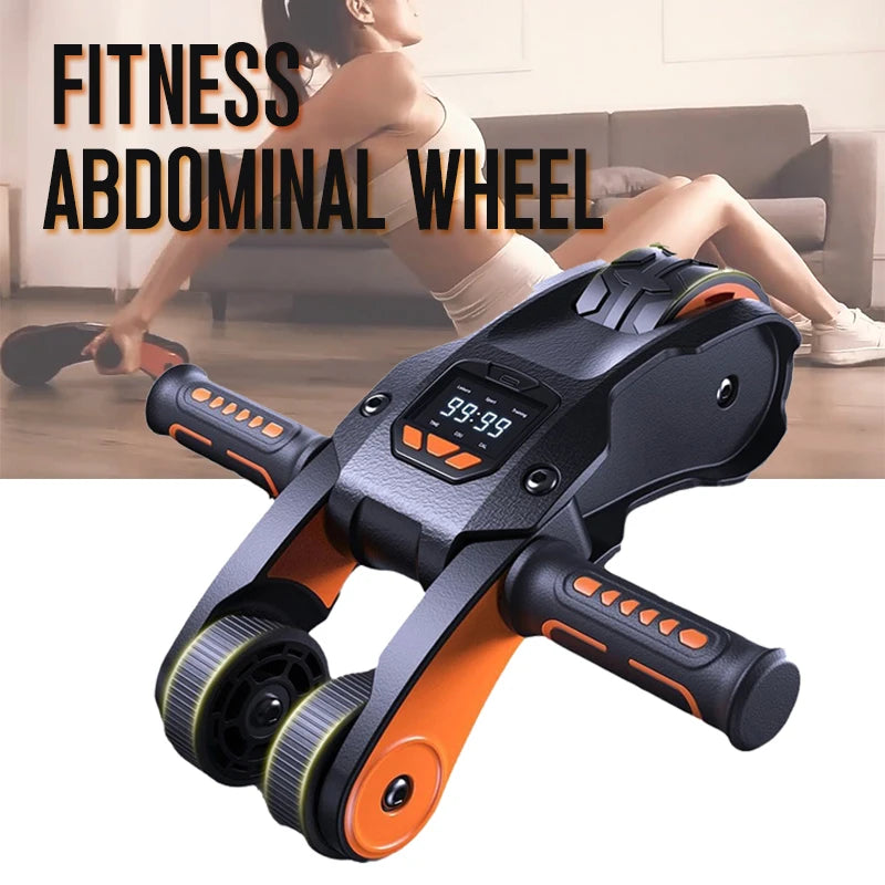 Folding Abdominal Wheel Muscle Fitness