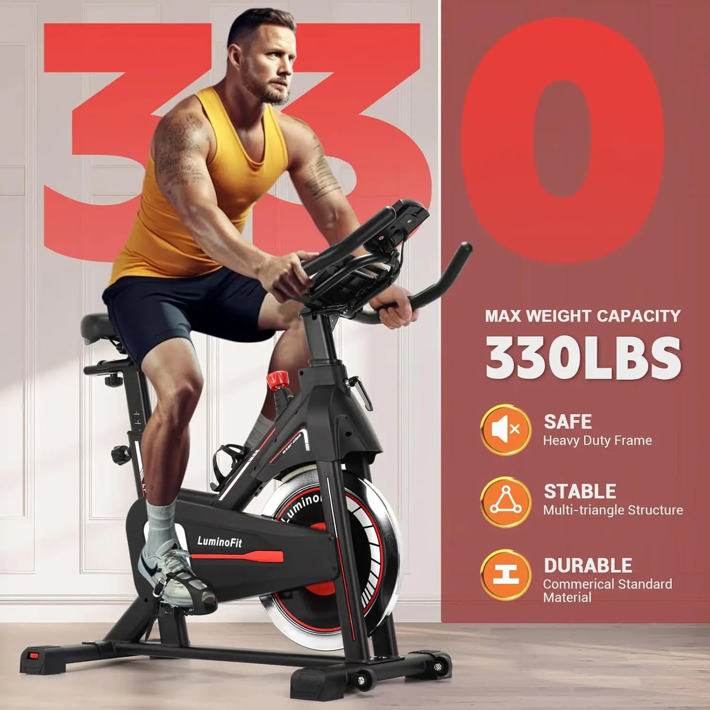 Indoor Exercise Stationary Bike For Home