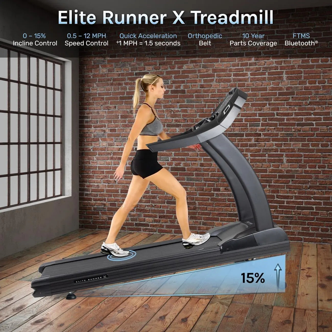 Cardio Elite Runner Treadmill  Commercial