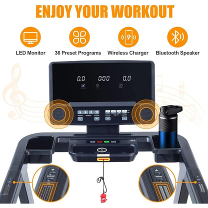 Treadmill For Home Walking And Running Foldable